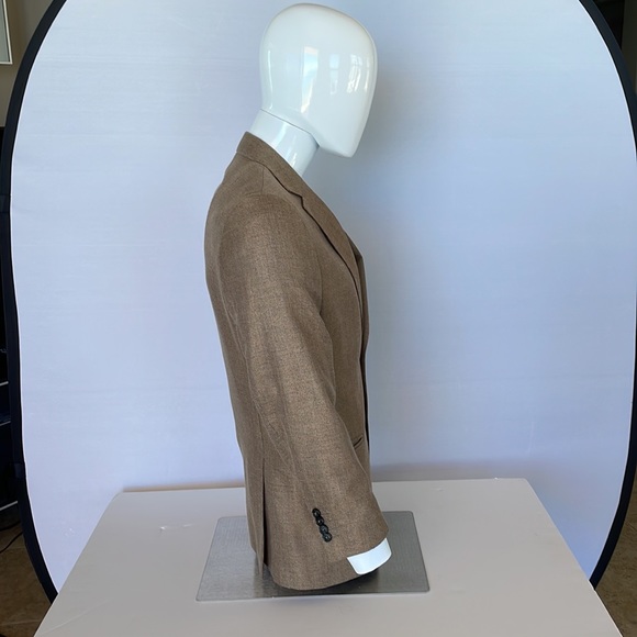 Valentino Mens Sport Jacket Size 38 Brown Tweed - Picture 8 of 16